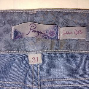Paige jeans womens sz 31🍒🍒
